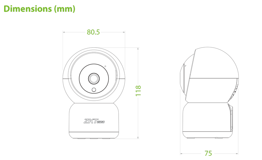 TECHXZON-C2A-Indoor-PT-Camera