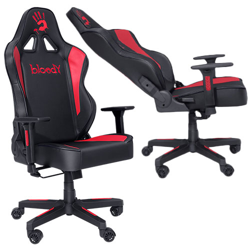 Comfortable & Durable Bloody Gaming Chair with Ergonomic Backrest