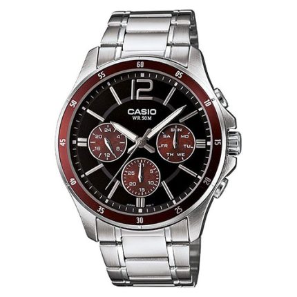 techxzon-bd-Casio-MTP-1374D-5AVDF-Chronograph-Stainless-Steel-Men-Watch-At-Best-Price-In-Bangladesh