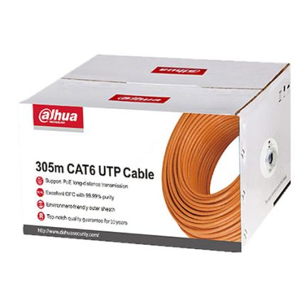 techxzon-bd-Original-Dahua-Cat-6-305-Meter-Orange-Network-Cable-At-Best-Price-In-Bangladesh